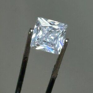 Princess Cut Cubic Zirconian
